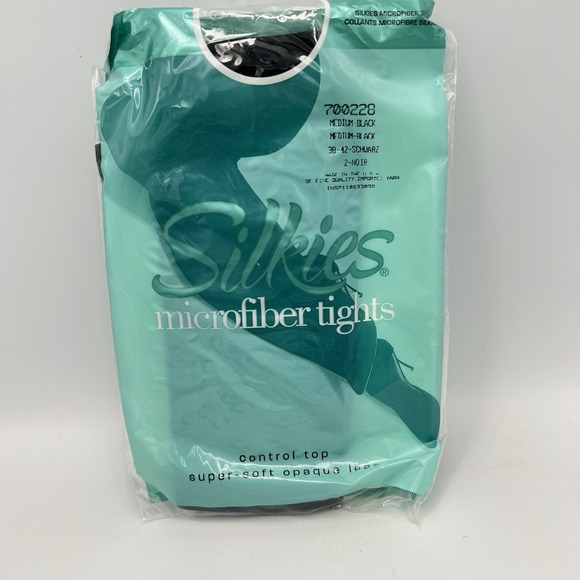 5 Pair Silkies Microfiber Tights Control Top Opaque Medium & Trouser‎ Socks - Picture 3 of 7
